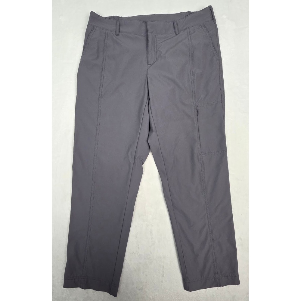 Pants Kirkland Womens 8 Gray Zipper Pocket Trekkie North Crop